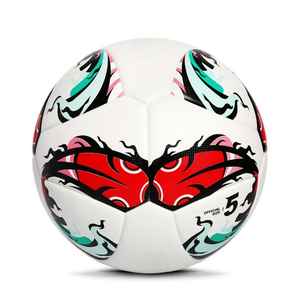 Ballons de football de taille 5 en cuir PU, personnalisés avec logo et photo, impression numérique, cousus à la machine, pour futsal - Product Image 4