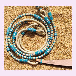 ถุงมือขี่ม้าหนังสไตล์ตะวันตกสายบังเหียนแบบถักมืออุปกรณ์ขี่ม้าแบบถักออกแบบได้ตามต้องการ - Product Image 2