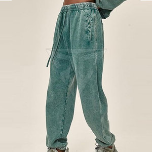 Casual Working Low MOQ Men Cotton Made Acid Wash <b>Trouser</b> High Waist Straight Outdoor Wear Men Acid Wash <b>Trouser</b> - Product Image 6