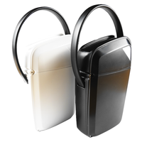 Coffre-fort étanche ABA Beach & Travel avec serrure à combinaison pour le rangement des clés - Acier ABS et alliage de zinc personnalisable