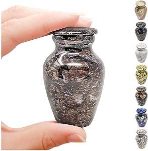 100% Material de aluminio hecho a medida tamaño y color personalizado recuerdo urnas de cremación para adultos de la India - Product Image 2