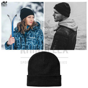 Precio de fábrica directo del fabricante, gorros de calidad Jacquard, gorros personalizados de etiqueta privada para viajes, tela común - Product Image 3