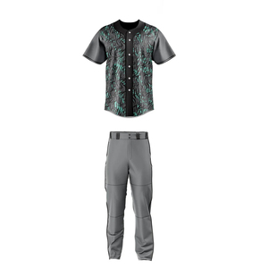 2025 nuevo diseño uniforme de béisbol transpirable nueva llegada venta al por mayor uniforme de béisbol sublimación traje de béisbol - Product Image 1