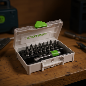 Surtido de Brocas Festool SYS3 XXS CE-MX con Portabrocas de Cambio Rápido CENTROTEC BHS 60 CE, Juego de 15 Brocas - Product Image 3