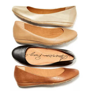 Scarpe Basse da Donna American Rag Ellie Beige con Punta Chiusa e Suola Interna in Vera Pelle Morbida per l'Autunno Taglia 5.5 M - Product Image 3