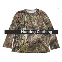 Camisetas de Caza con Estampado de Ciervo y Jabalí en 3D, Unisex, Transpirables, Personalizables, Colores Sólidos, para Adultos, para Actividades al Aire Libre