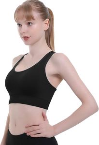 Soutien-gorge de sport personnalisé de haute qualité pour femme, avec logo, sublimé, à bretelles, pour la gym, le yoga, l'entraînement, la course et le fitness - Product Image 5