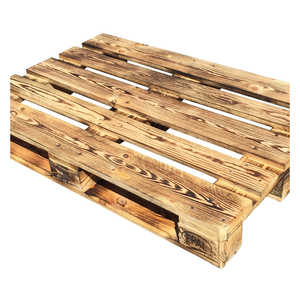 Palette en bois standard de 48x40 pouces traitée thermiquement réutilisable pour l'utilisation industrielle d'entrepôt de stockage d'expédition - Product Image 2
