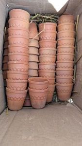 Tazas de té clásicas de cristal de terracota de arcilla hechas a mano de alta calidad, tazas ecológicas de nuevo diseño de 150-400ml para té - Product Image 3