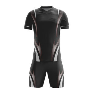 Ensembles d'uniformes de football en polyester 100% de qualité supérieure respirant France et Argentine pour les maillots de football Messi - Product Image 1