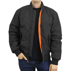 Dernier modèle de veste modèle Meilleure vente Blouson aviateur d'hiver en coton respirant matelassé à manches longues personnalisable pour hommes - Product Image 1