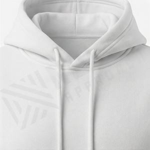 Hoodie surdimensionné élégant pour homme, design vintage délavé avec poche avant, confortable, personnalisable pour l'hiver. - Product Image 4