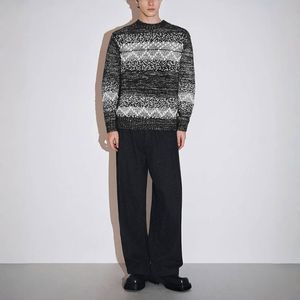 เสื้อสเวตเตอร์ถักมีซิปสำหรับผู้ชาย, เสื้อสเวตเตอร์ถักสีน้ำเงินเข้มเสื้อแจ็คเก็ตลำลอง - Product Image 3