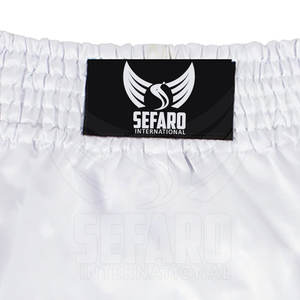 กางเกงขาสั้นแบบระบายอากาศสำหรับมวยไทยกางเกงขาสั้นมวยไทยขาสั้นแบบปรับแต่งได้ - Product Image 3