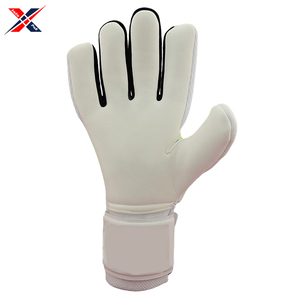 Gants de gardien de but en cuir de haute qualité personnalisables avec logo sur mesure, protection des doigts, antidérapants et résistants à l'usure, unisexe - Product Image 4