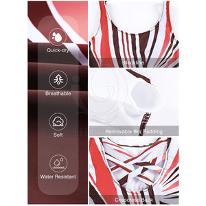 Traje de baño juvenil precio razonable último diseño traje de baño de calidad superior de talla grande - Product Image 5