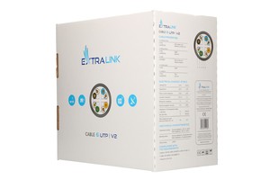 Cable de Red Interno Extralink CAT6 UTP (U/UTP) V2, 305M - Product Image 3