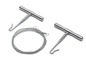 Ensemble d'instruments de scie Gigli vétérinaire orthopédique de haute qualité avec poignée en fil 316L Scie à fil Gigli avec base de qualité - Product Image 4