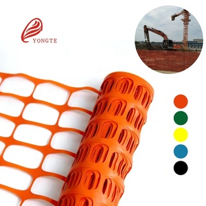 Rete di sicurezza arancione <span class=keywords><strong>in</strong></span> <span class=keywords><strong>plastica</strong></span> tensile per barriere da cantiere e recinzioni di avvertimento - Product Image 1
