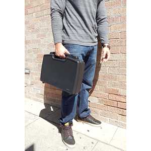 Estuche Organizador Rígido de Plástico con Función Metálica para Almacenamiento de Accesorios de Peluquería: Máquinas Cortapelos, Recortadoras, Cuchillas, Tijeras y Peines - Product Image 4