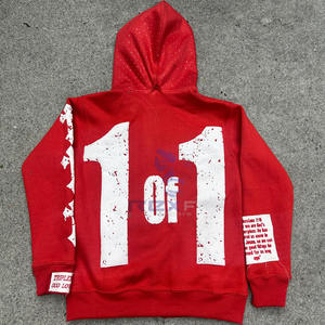 Prefect corte diseño personalizado más demandado cremallera Sudadera con capucha Puff impreso hecho en fábrica precio barato sudaderas con capucha hombres sudaderas con capucha - Product Image 5