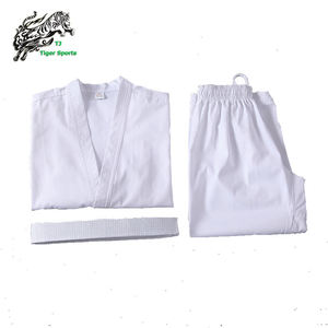 ชุดยูโด คาราเต้ เทควันโด พิมพ์ลายโลโก้ด้านหน้า แบบสั่งทำขายส่ง สำหรับผู้ชายและผู้หญิง - Product Image 3