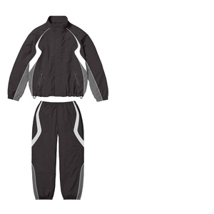 Ensemble de survêtement d'hiver en nylon premium pour hommes, coupe-vent personnalisé, vêtements de sport, ensemble de survêtement saison été OEM FABRIQUÉ PAR BS 2026 - Product Image 1