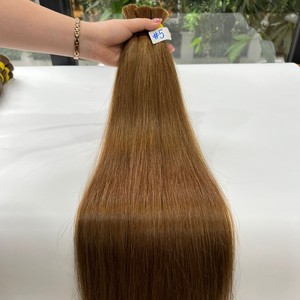 COLORES RUSOS ESLAVOS PELO DE CALIDAD PREMIUM EXTENSIONES DE CABELLO HUMANO RUSO RECTO NATURAL MEJOR VENTA - Product Image 2