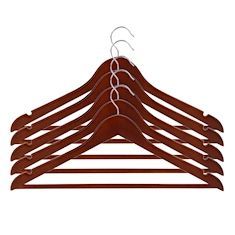 STORAGE COAT HOT SELLING WHOLESALE <b>WOODEN</b> <b>HANGERS</b> for Displaying Clothes Bags in Kitchen Wardrobe or Bathroom - Product Image 6