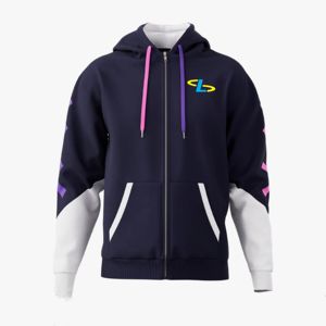 Sudaderas con Capucha Personalizadas de Algodón Mezclado con Lavado Ácido y Bordado Desgastado, Estilo con Cremallera, Ligeras y Personalizables en Venta - Product Image 1