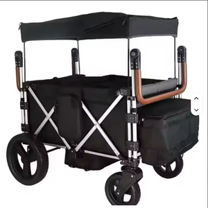 RE Keenzz 7S+ Chariot poussette pliable 4 places avec auvent, livraison rapide - Product Image 3