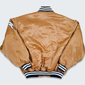 Blouson universitaire satiné enduit pour homme – Style rétro, design tendance, bomber baseball, streetwear anti-UV - Product Image 2
