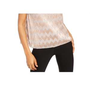 INC International Concepts Top in maglia da donna con collo annodato, colore rosa, taglia 2XL, Shine Halter Top - Product Image 6