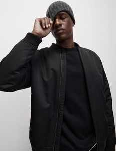 Outwear invierno moda a prueba de viento hombres bombardero chaquetas marca personalizada talla grande transpirable hombres vuelo bombardero chaquetas - Product Image 3