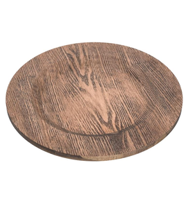 Diseño creativo Plato de madera Redondo Snack Nut Plato de fruta Cargador de madera de diferentes tamaños que sirve para uso doméstico a un precio razonable - Product Image 4