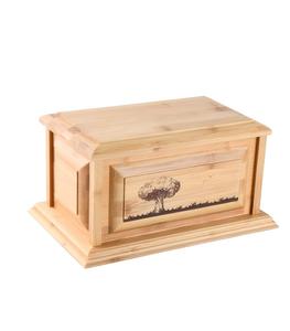 Urnes en bois arbre de vie pour cendres humaines adulte mâle/femelle urne décorative professionnelle en bois de crémation pour cendres enterrement-funéraire - Product Image 1