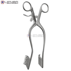 Écarteur de cervelet Miskimon 7 1/2 pouces avec 7x7 dents pointues Instruments médicaux chirurgicaux en acier inoxydable de qualité supérieure - Product Image 3