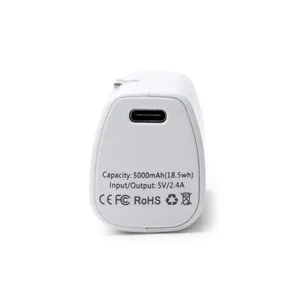 Powerbank Portatile Riciclato Personalizzato con Singola Uscita USB per Telefoni Cellulari - Uso Promozionale - Product Image 2