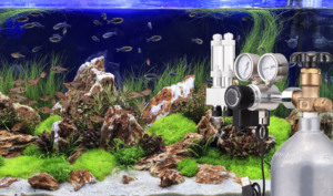 Akvaryum <span class=keywords><strong>CO2</strong></span> Basınç Regülatörü Çift Göstergeli, Solenoid Valfli ve Kabarcık Sayacı ile RP31 Alüminyum 3 Yıl Garantili - Product Image 4