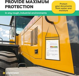 9x12 inch PU da khô xóa túi tay áo tùy chỉnh màu sắc công việc vé chủ sở hữu treo công việc đặt hàng tài liệu văn phòng trường - Product Image 5