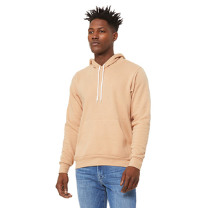Venta caliente 100% algodón Fleece Pullover Hoodie Hombres Custom Printed Logo Regular Fit Street Style Solid Plain Dyed Winter Season - Product Image 2