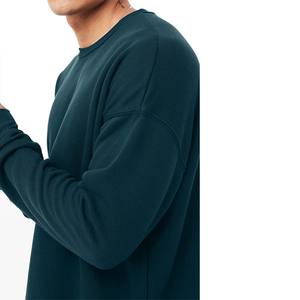 Bella Toile Hommes Éponge Polaire Goutte Épaule Ras Du Cou Sweat - Product Image 2