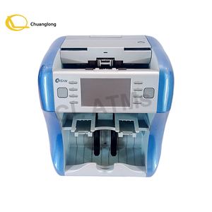 Contador de Billetes de Alta Velocidad 1500 <span class=keywords><strong>BPM</strong></span> con Discriminador de Monedas 1+1 de Bolsillo, Marca Kisan Newton Plus - Product Image 2