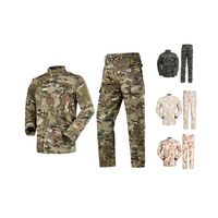 Uniformes Tácticos de Camuflaje Unisex con Logotipo Personalizado, Color a Elección, Tela Resistente a Desgarros, Poliéster/Algodón, Detección de Agujas, Gran Venta