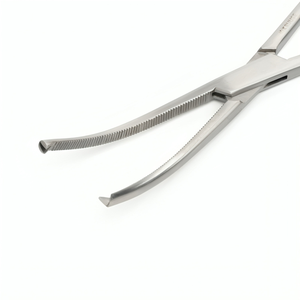 คีมหนีบหลอดเลือดแบบโค้ง 20 ซม. พรีเมียม 1x2 ซี่ฟัน สำหรับผ่าตัดสัตว์ ทำจากสแตนเลสสตีล ยี่ห้อ Ochsner Rochester Class - Product Image 5