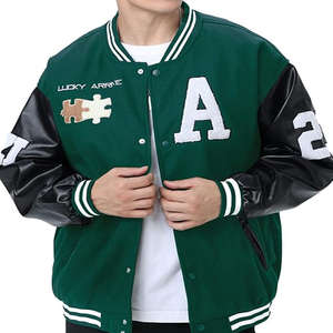 Blouson universitaire d'hiver haut de gamme avec revêtement, personnalisé, élégant, chaud, durable, pour équipes universitaires, vêtement d'extérieur moderne, de qualité supérieure et souple - Product Image 1