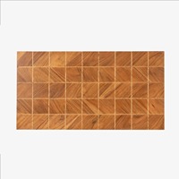 Moderner Designer-Wohnzimmertisch Rechteckiger Massivholz-Couchtisch mit Geometrischer Tischplatte Dekorativer Tragbarer Beweglicher Metallfuß