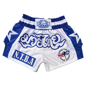 Pantalones Cortos de Muay Thai y Kickboxing Unisex CITS-033 de Chand Industries, Nuevo Diseño Personalizado, Spandex/Nailon, 300g, Ligeros y Duraderos - Product Image 1