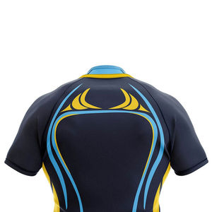 Maillots de rugby pour hommes, nouvelle conception 2025, respirants, en polyester/coton, sublimation, logo personnalisé, séchage rapide, uniformes de rugby, maillots de rugby de ligue - Product Image 6