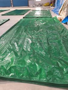 Tela de lona PE resistente de alta demanda con bordes reforzados Protección de cultivos impermeable Simple Mejor precio Hecho EN LA India - Product Image 4